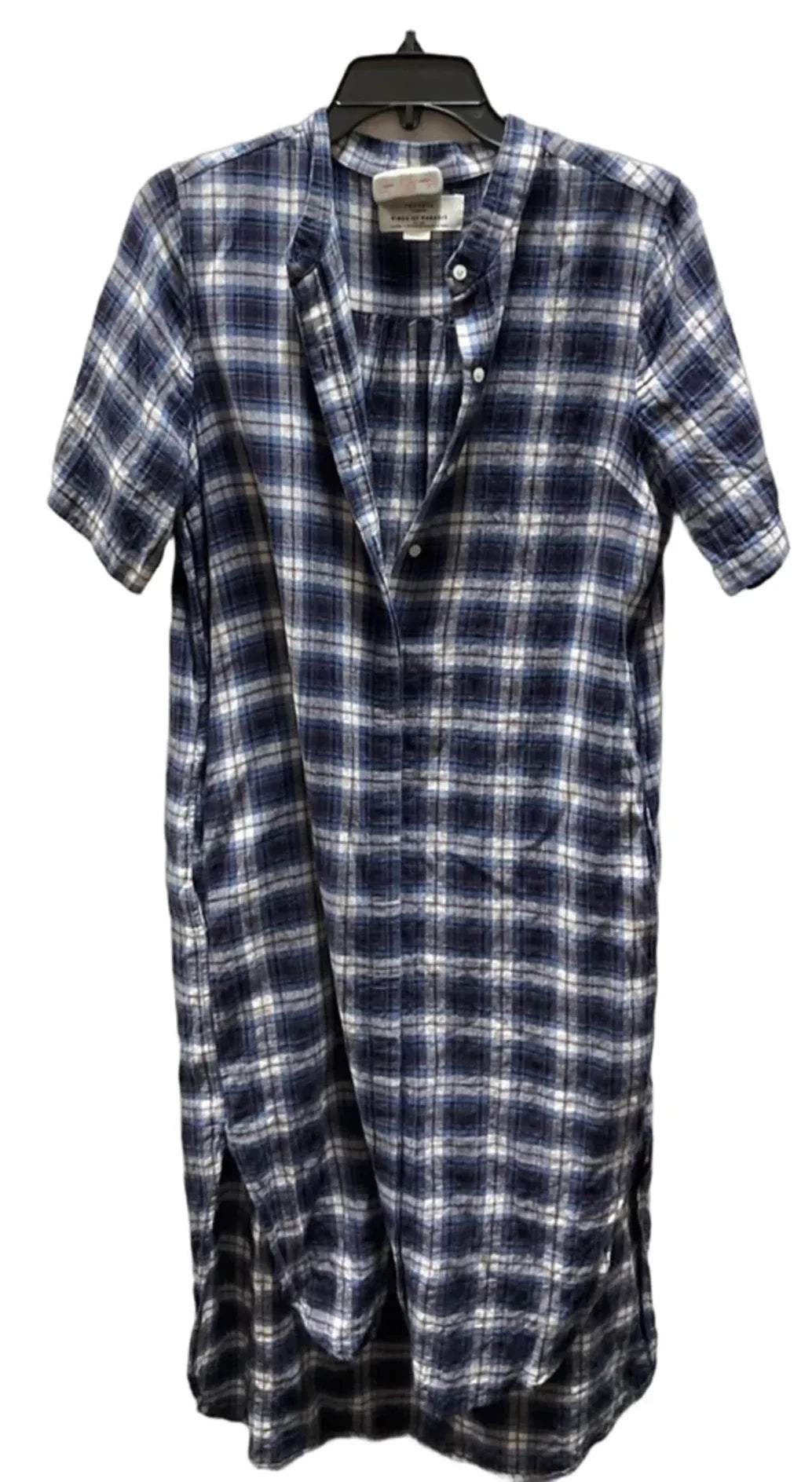 Dress Casual Midi By Birds Of Paradis By Trovata In Plaid Pattern, Size: S