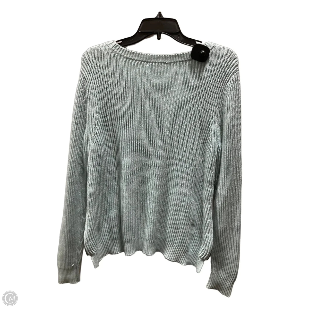 Sweater By Halogen In Aqua, Size: L