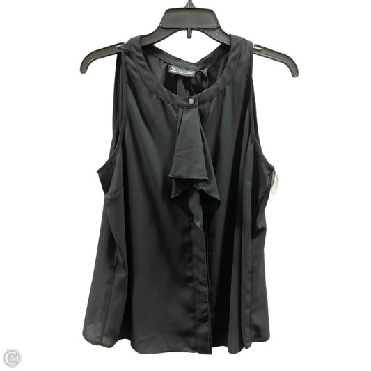 Top Sleeveless By New York And Co In Black, Size: L