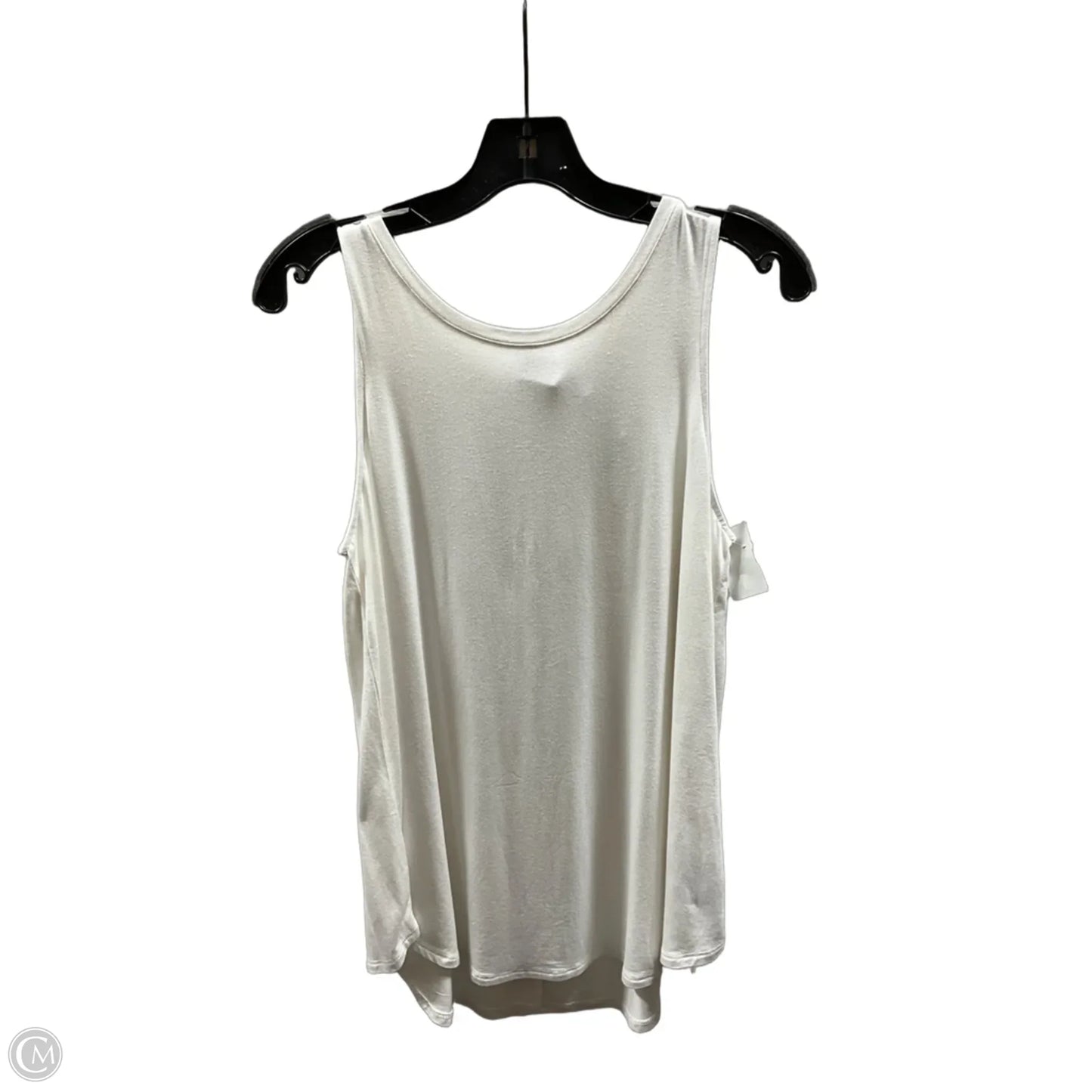 Top Sleeveless By Old Navy In White, Size: M