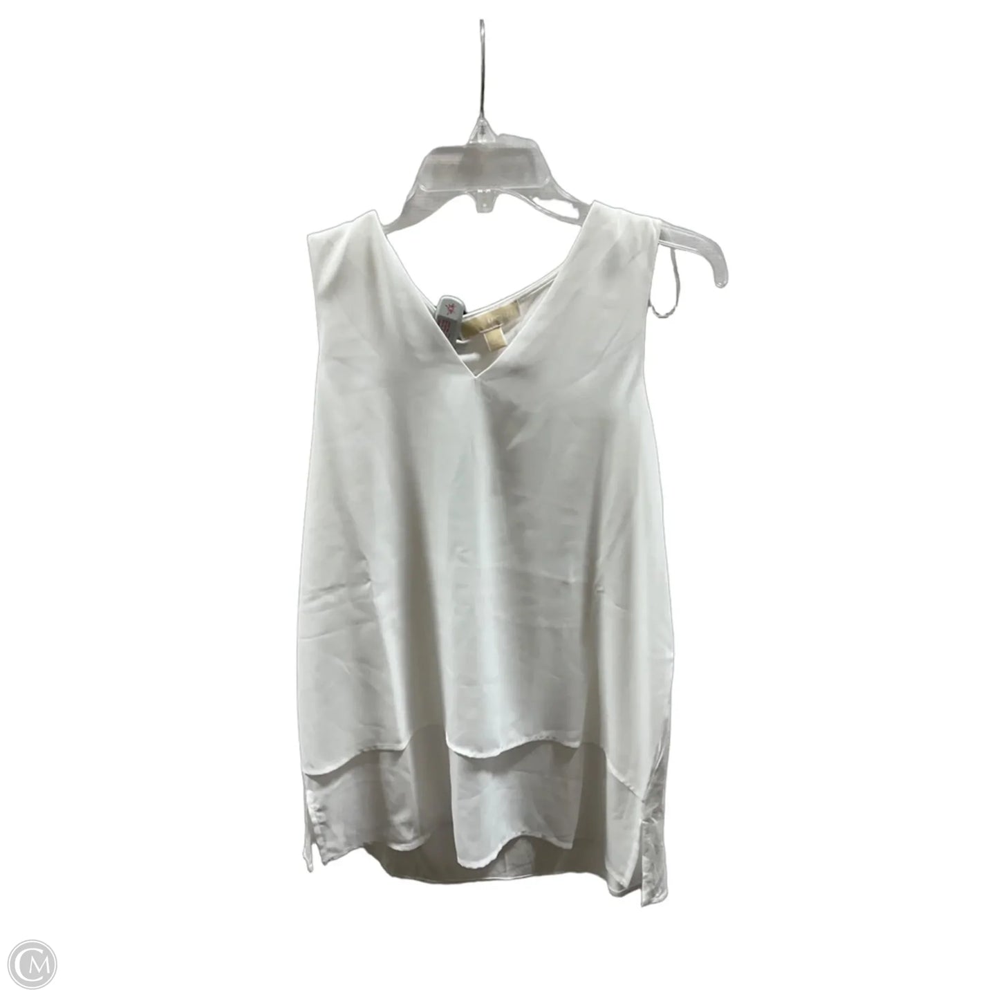 Top Sleeveless By Michael By Michael Kors In White, Size: M