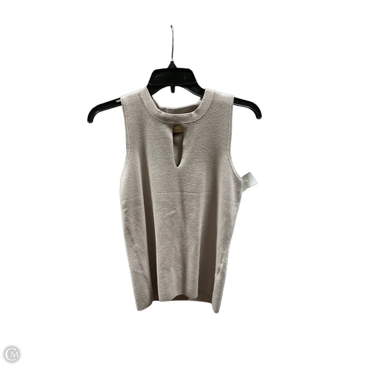 Top Sleeveless By Elie Tahari In Tan, Size: M