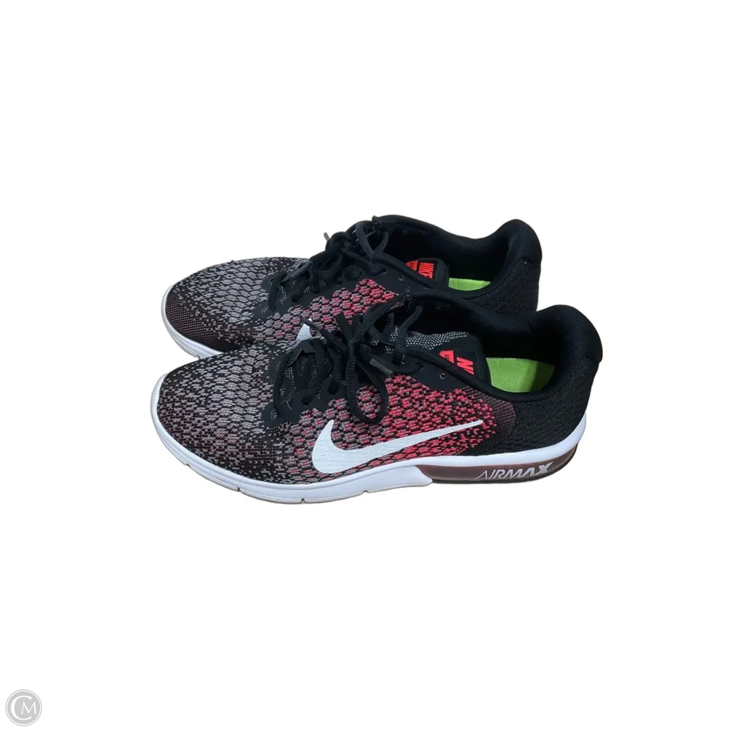 Shoes Athletic By Nike In Black & Pink, Size: 10