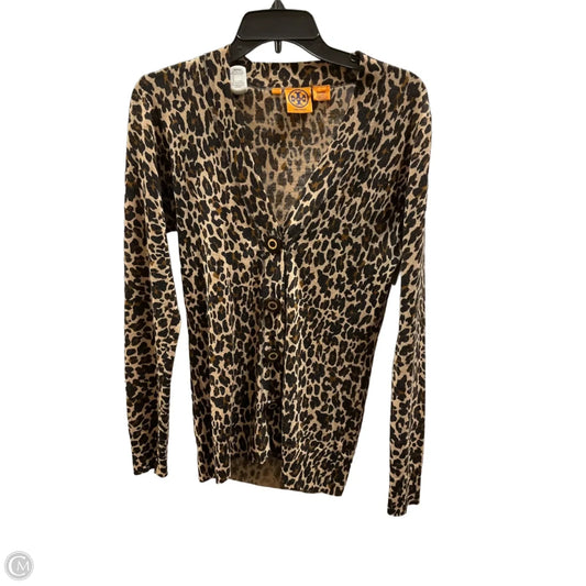 Cardigan By Tory Burch In Animal Print, Size: S