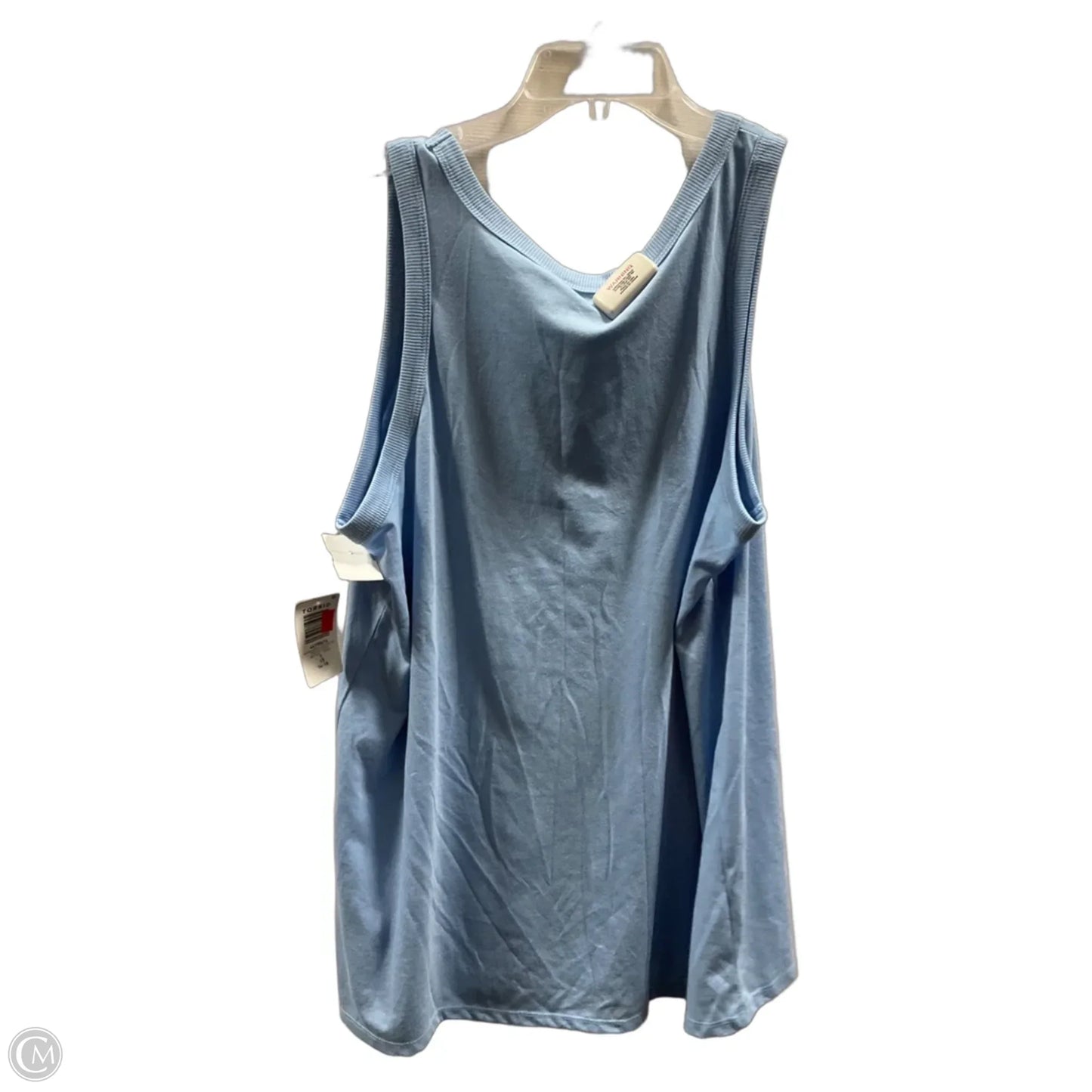Top Sleeveless By Torrid In Blue, Size: 1x