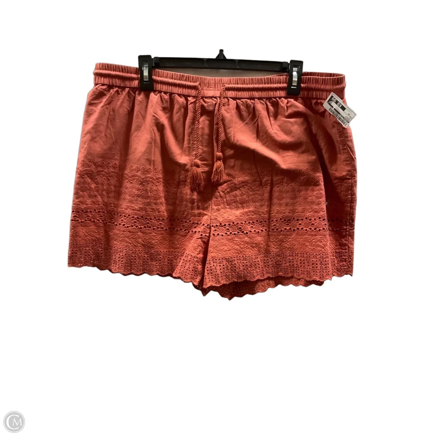 Shorts By Faded Glory In Orange, Size: 16