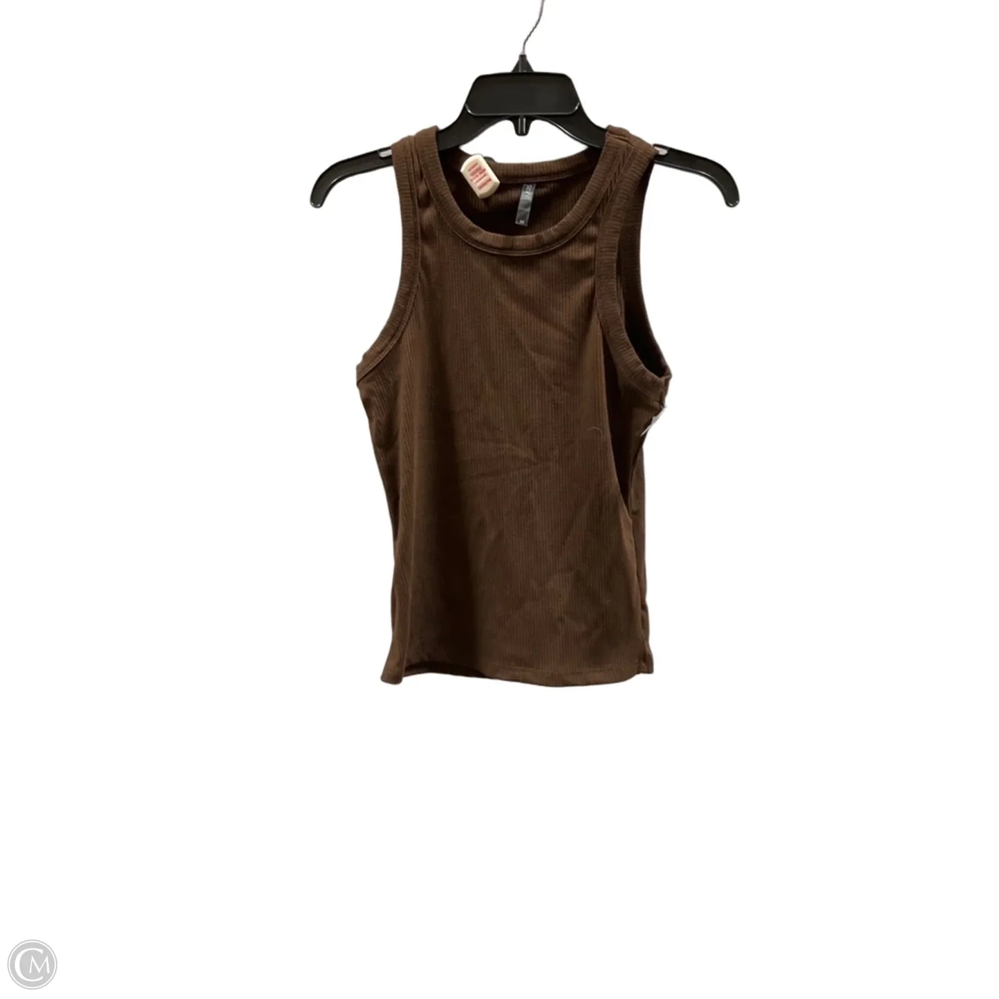 Top Sleeveless By Savvi In Brown, Size: M
