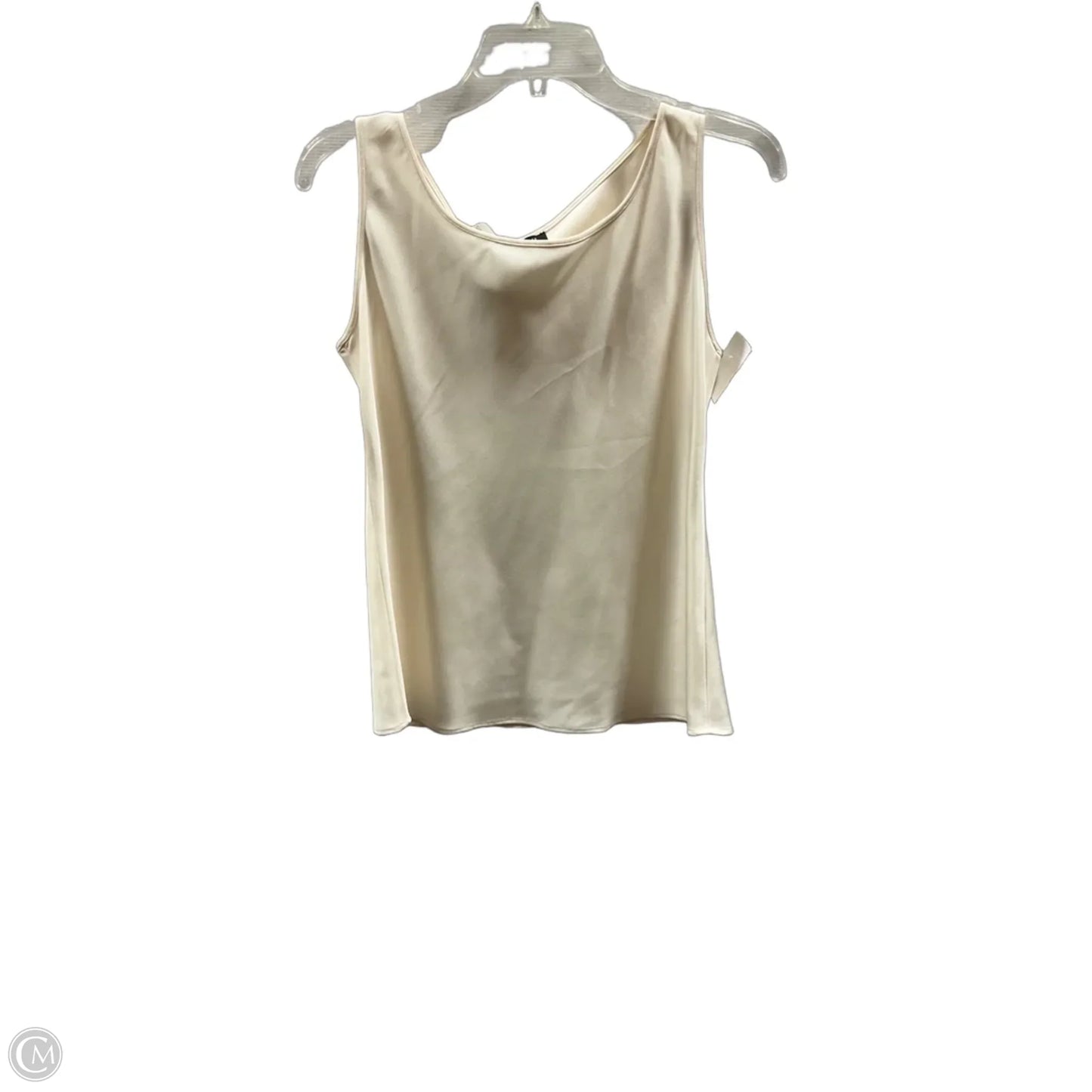 Top Sleeveless By Lafayette 148 In Cream, Size: 4
