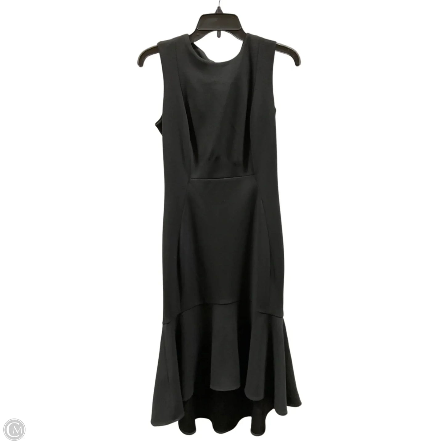 Dress Party Midi By Calvin Klein In Black, Size: 4