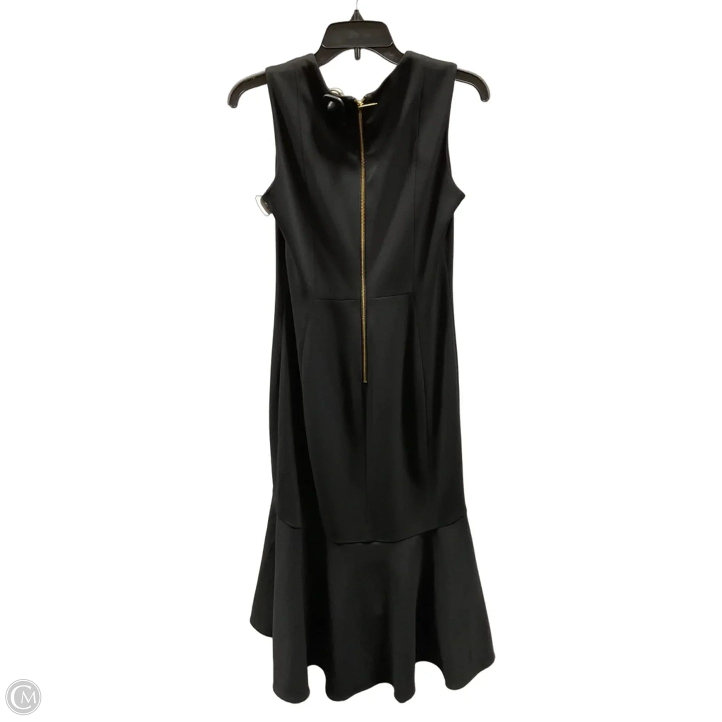 Dress Party Midi By Calvin Klein In Black, Size: 4