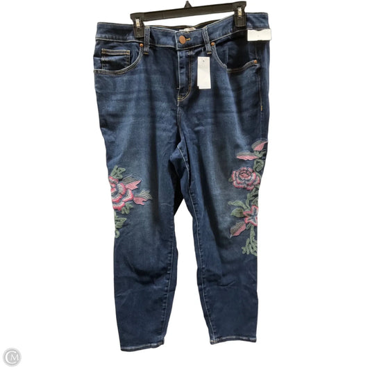 Jeans Skinny By Lane Bryant In Blue Denim, Size: 18
