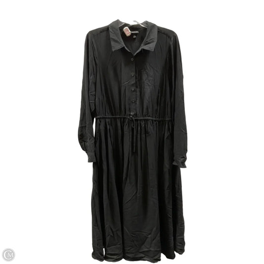 Dress Casual Maxi By Torrid In Black, Size: 1x