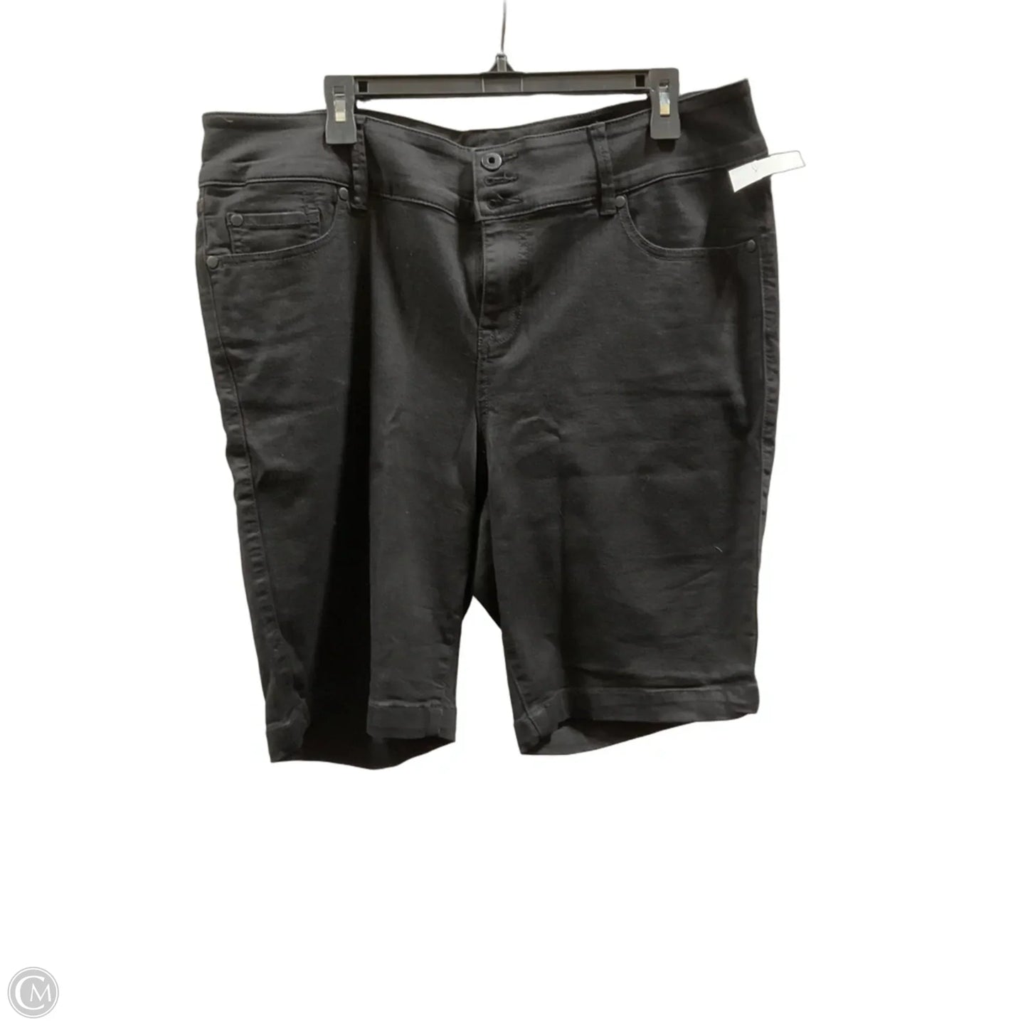 Shorts By Torrid In Black Denim, Size: 20