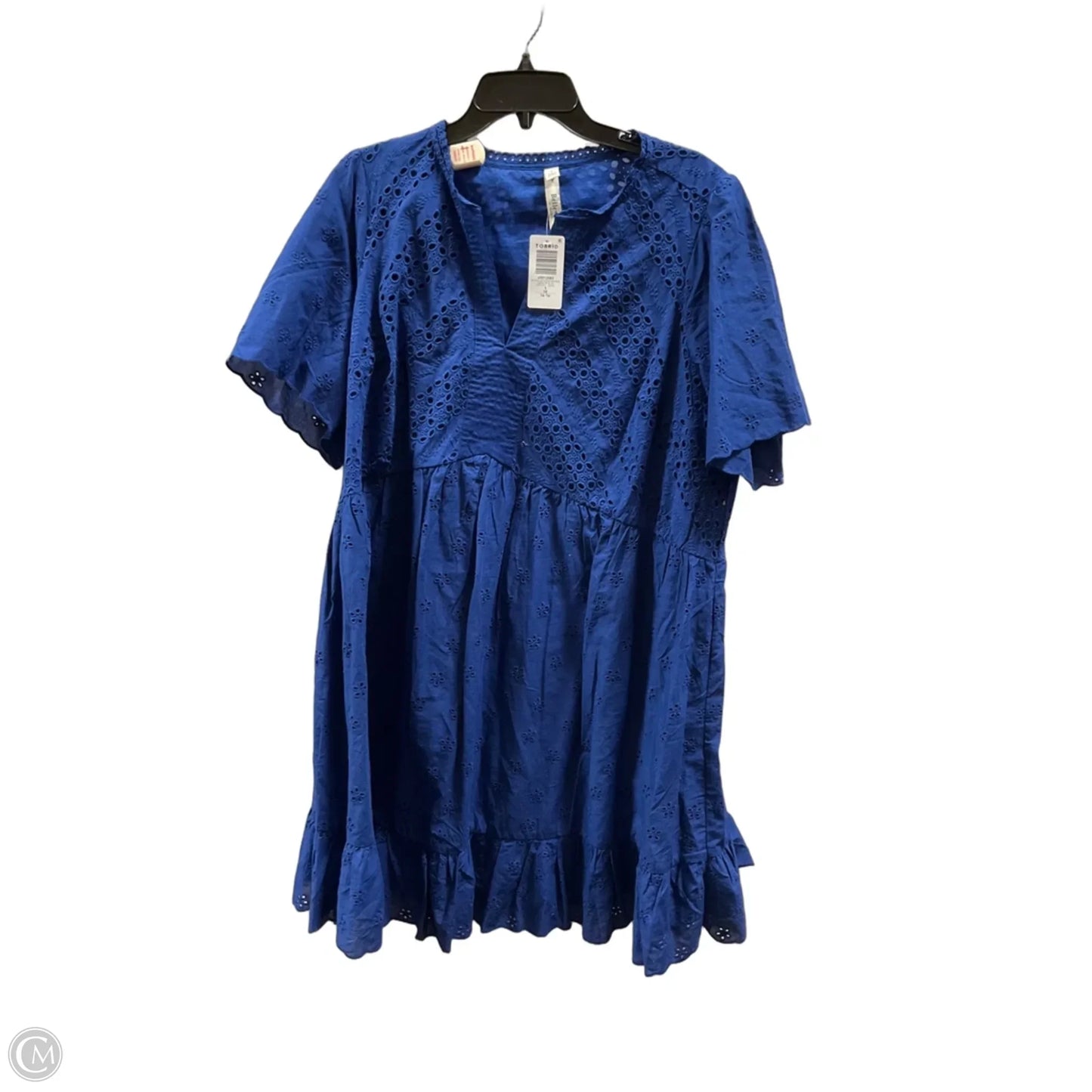 Dress Casual Short By Torrid In Blue, Size: 1x