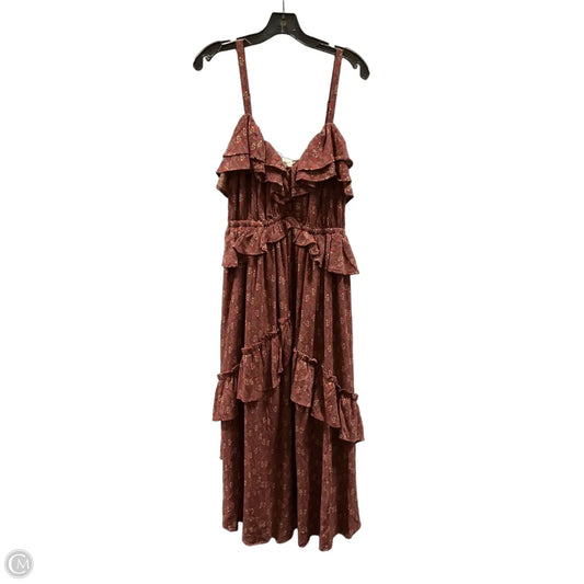 Dress Casual Maxi By Torrid In Floral Print, Size: 1x