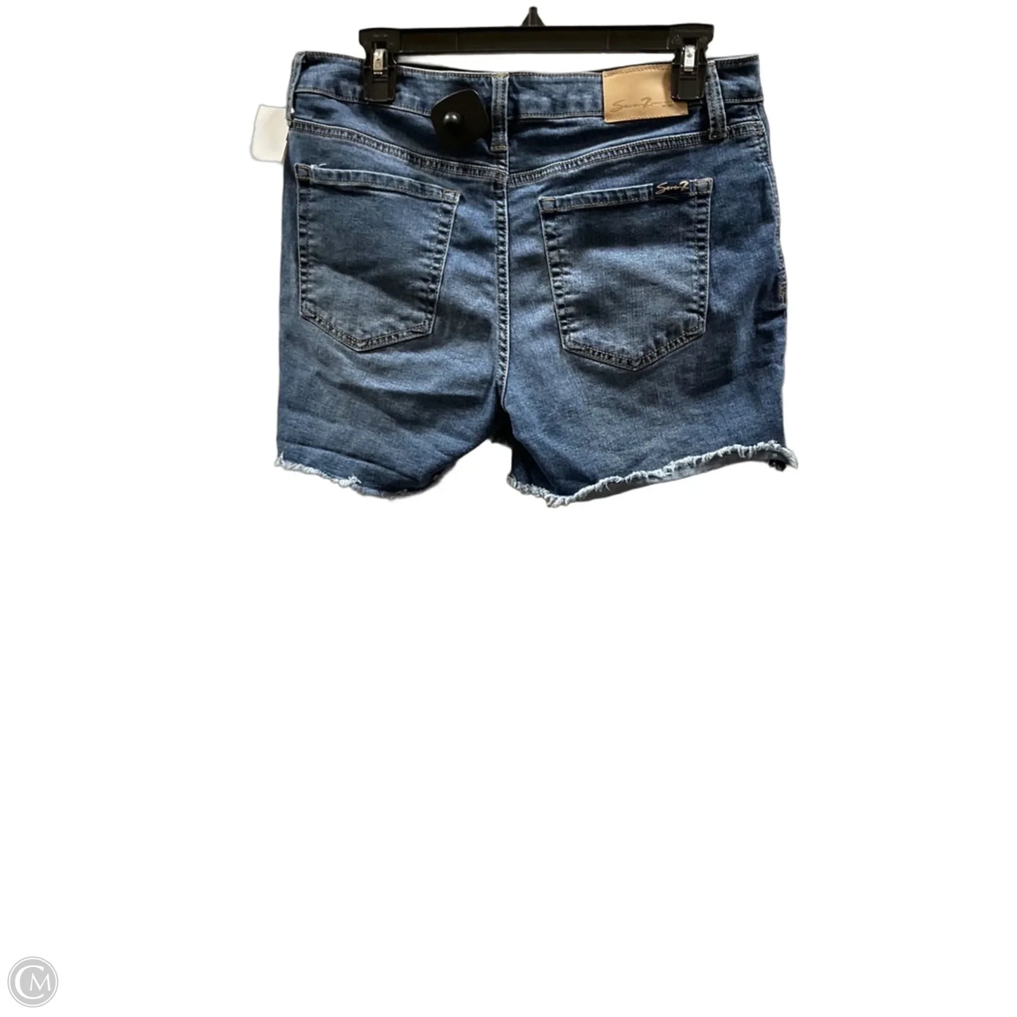 Shorts By Seven 7 In Blue Denim, Size: 8