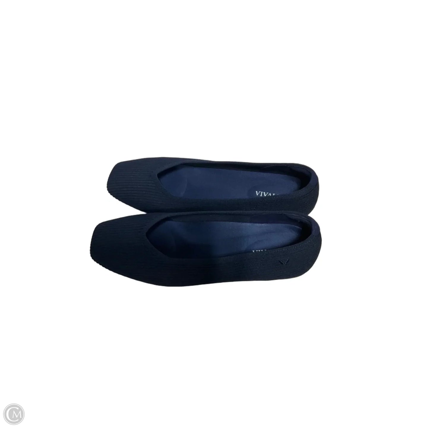 Shoes Flats By Vivaia In Navy, Size: 9