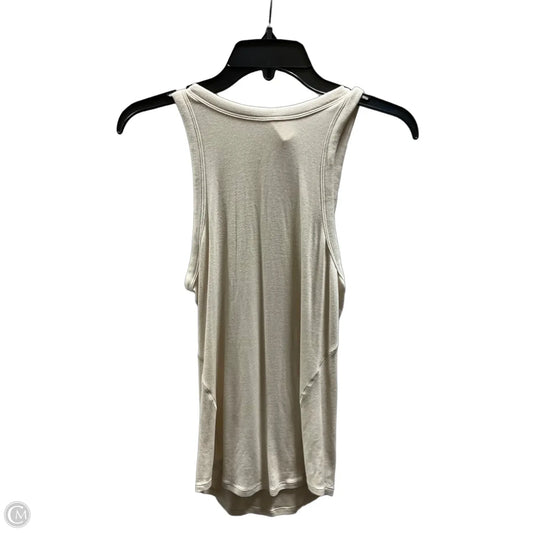 Athletic Tank Top By Lululemon In Beige, Size: 6
