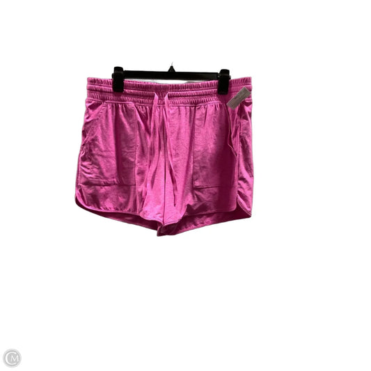 Athletic Shorts By Athletic Works In Pink, Size: L