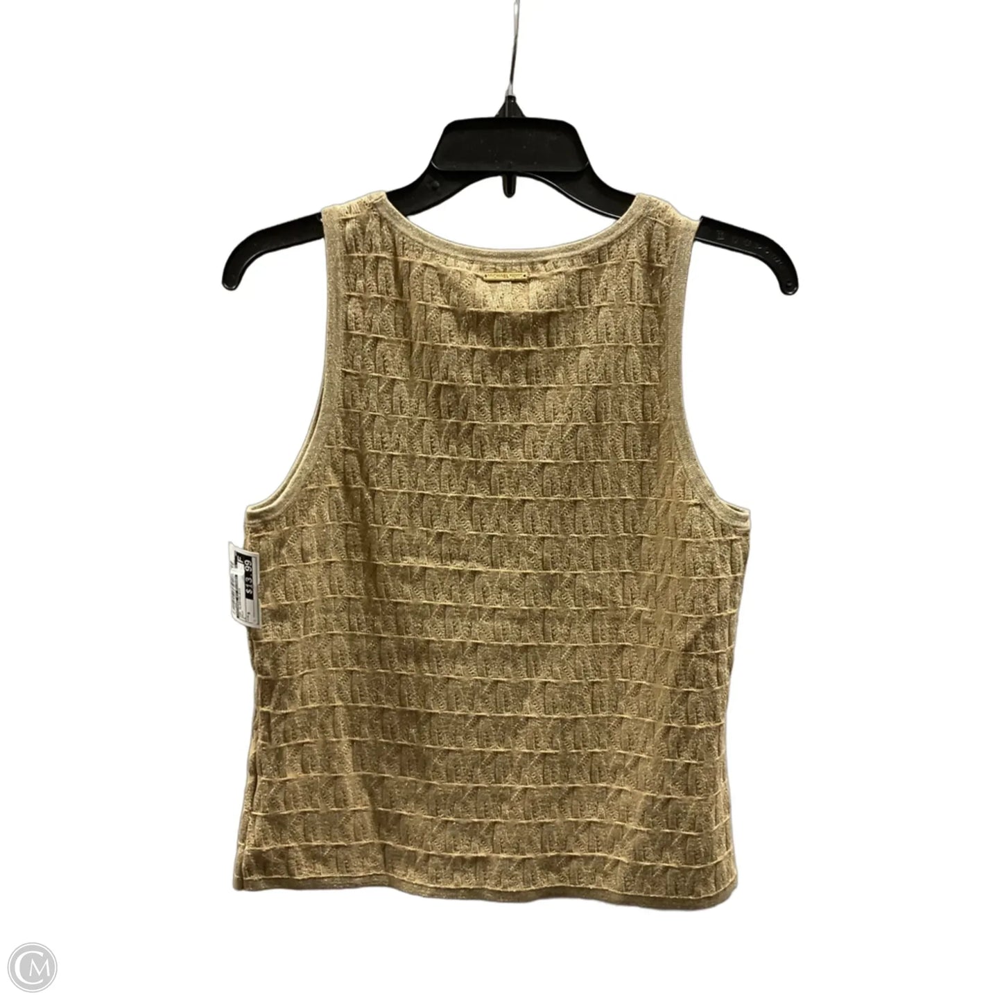 Top Sleeveless By Michael By Michael Kors In Gold, Size: S