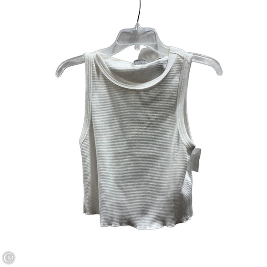 Top Sleeveless By Calvin Klein In White, Size: S