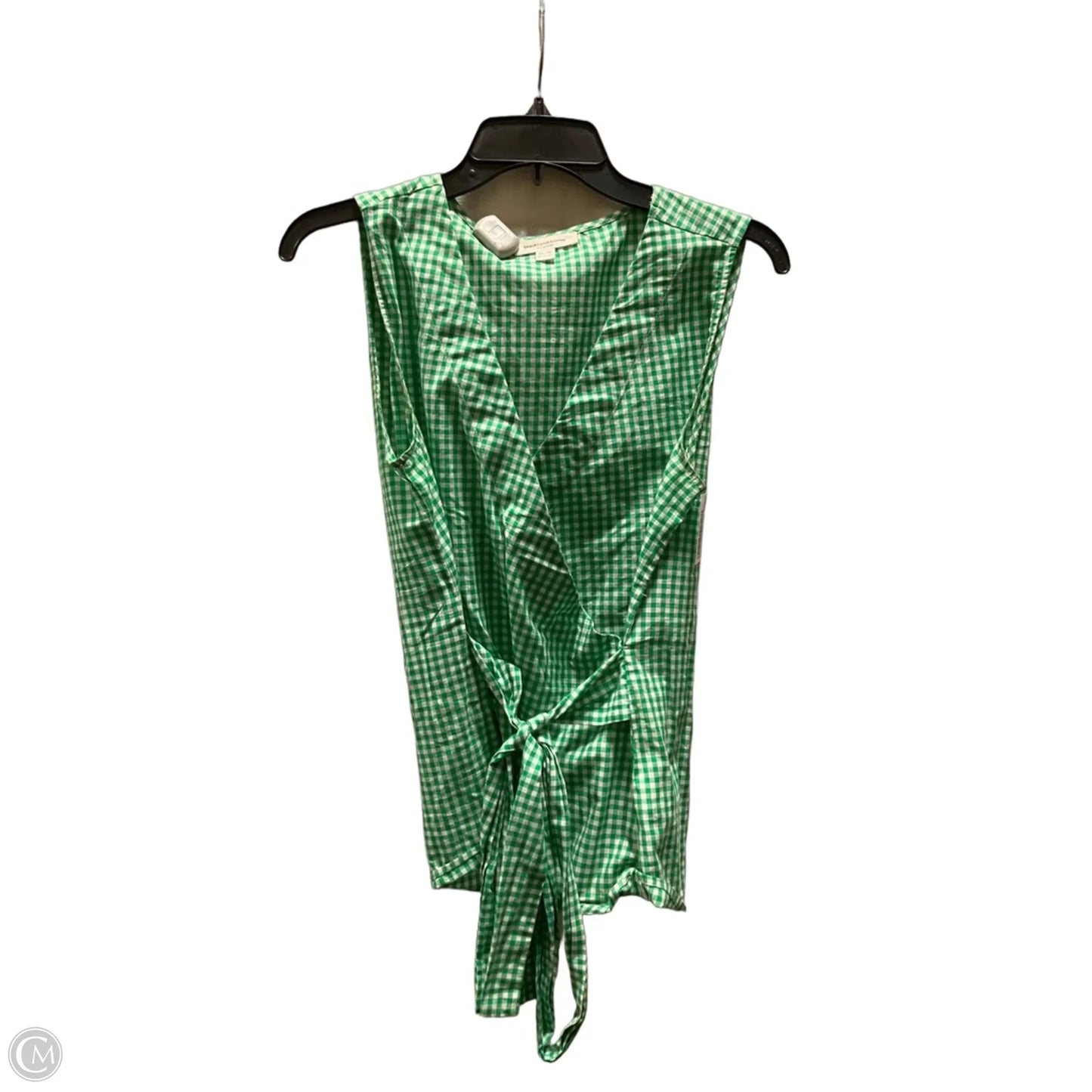 Top Sleeveless By Beachlunchlounge In Green, Size: Xs