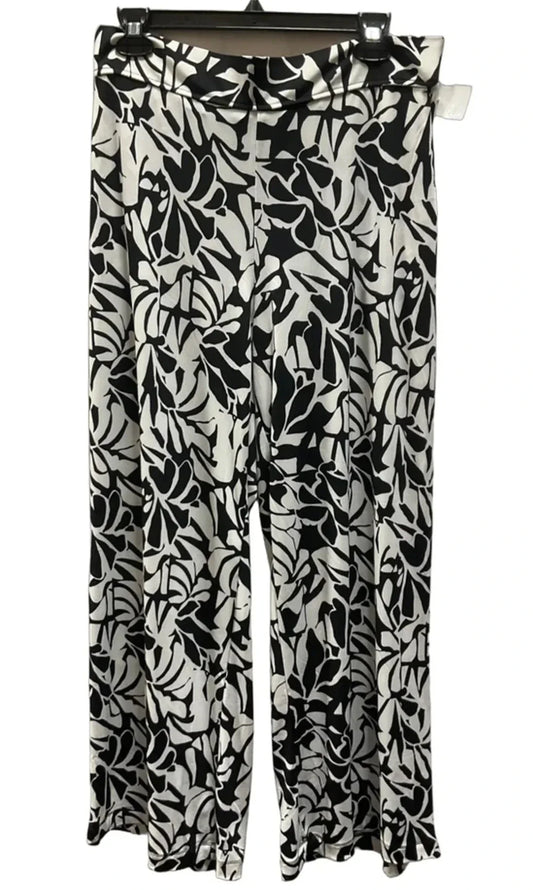 Pants Lounge By Three Dots In Black & White, Size: L