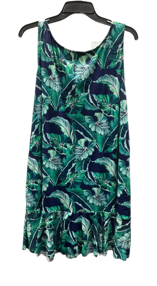 Dress Casual Short By Tommy Bahama In Tropical Print, Size: L