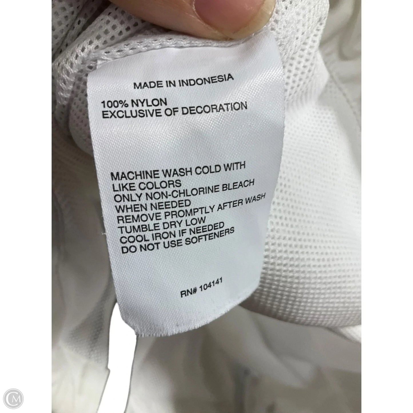 Athletic Jacket By Dsg Outerwear In Black & White, Size: Xs