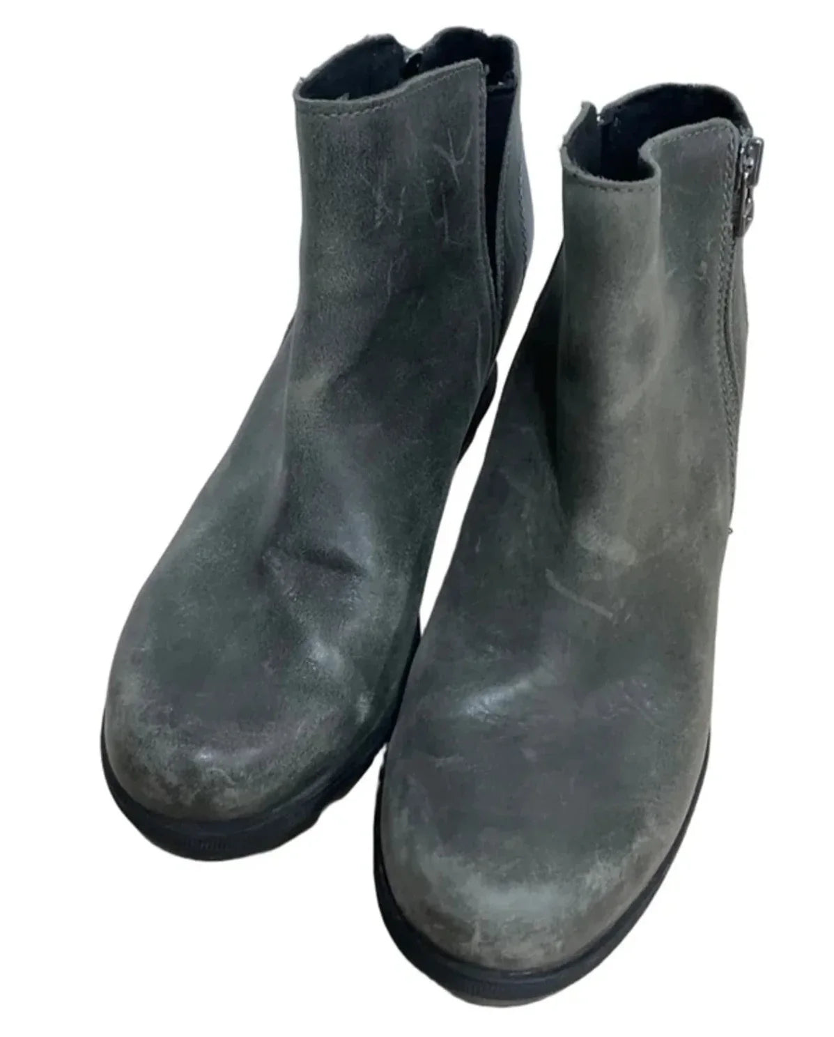 Boots Ankle Flats By Sorel In Grey, Size: 8