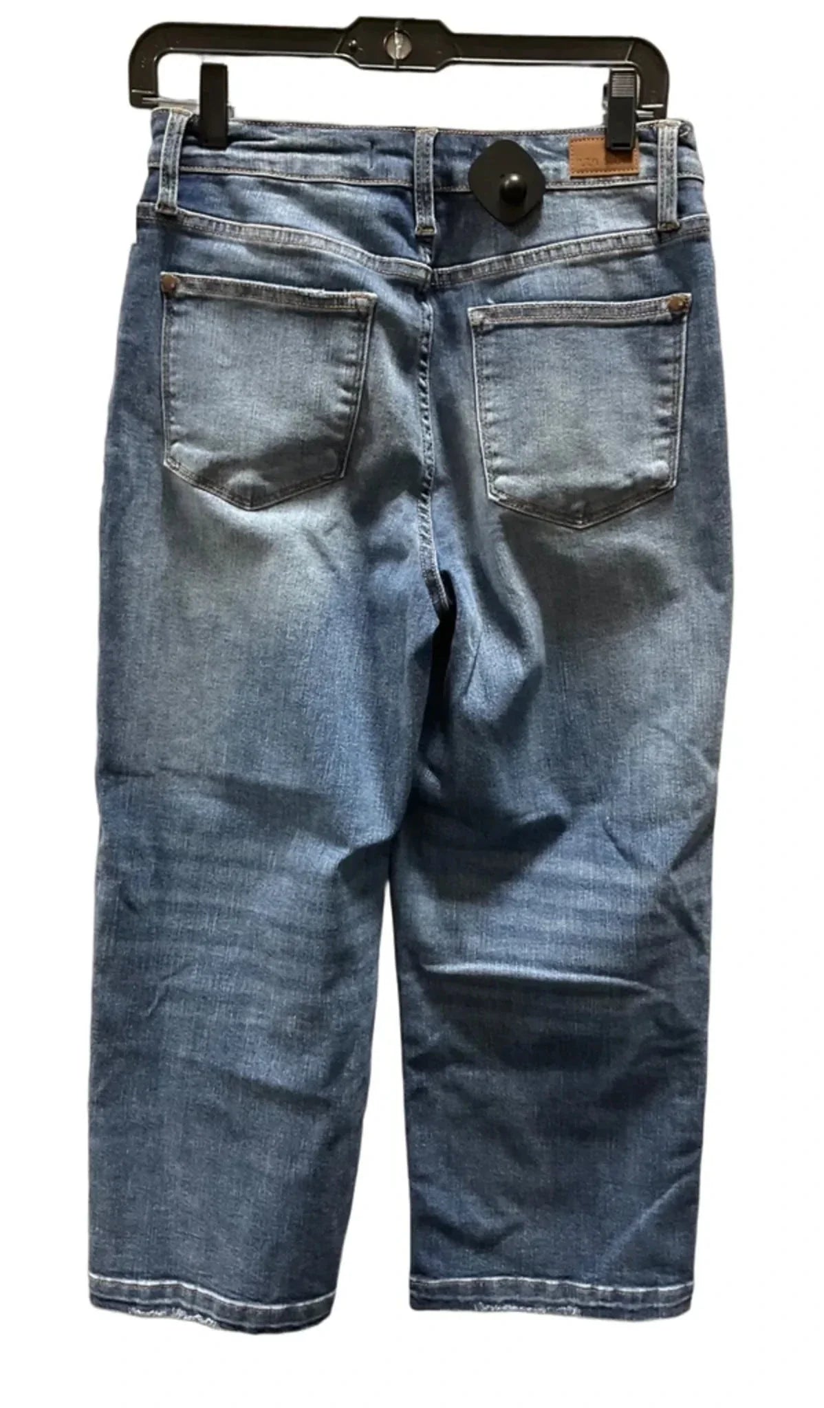 Jeans Wide Leg By Judy Blue In Blue Denim, Size: 4