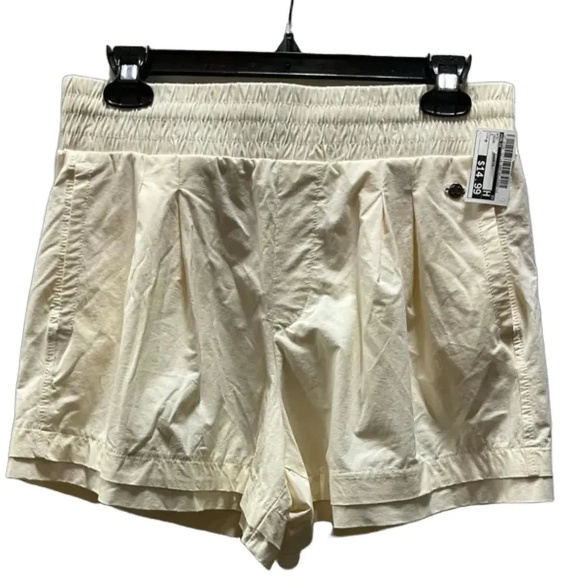 Athletic Shorts By Calia In Cream, Size: M