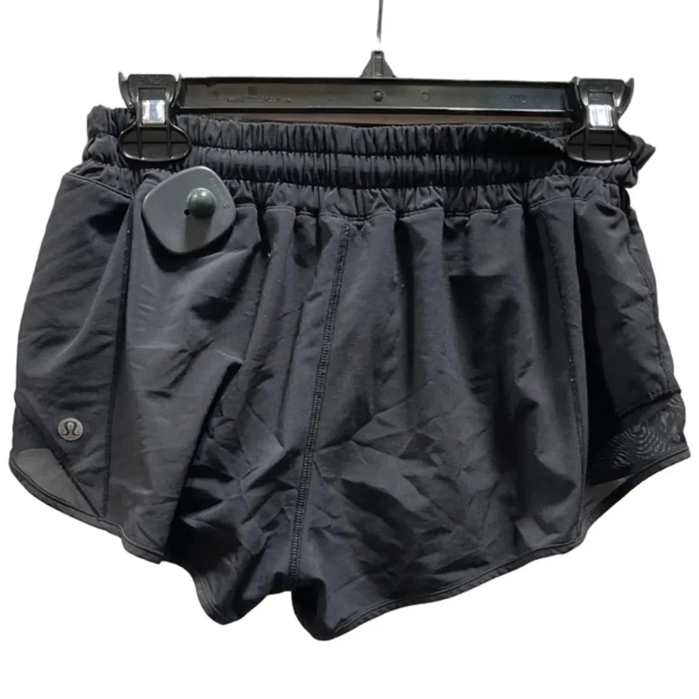 Athletic Shorts By Lululemon In Black, Size: 8