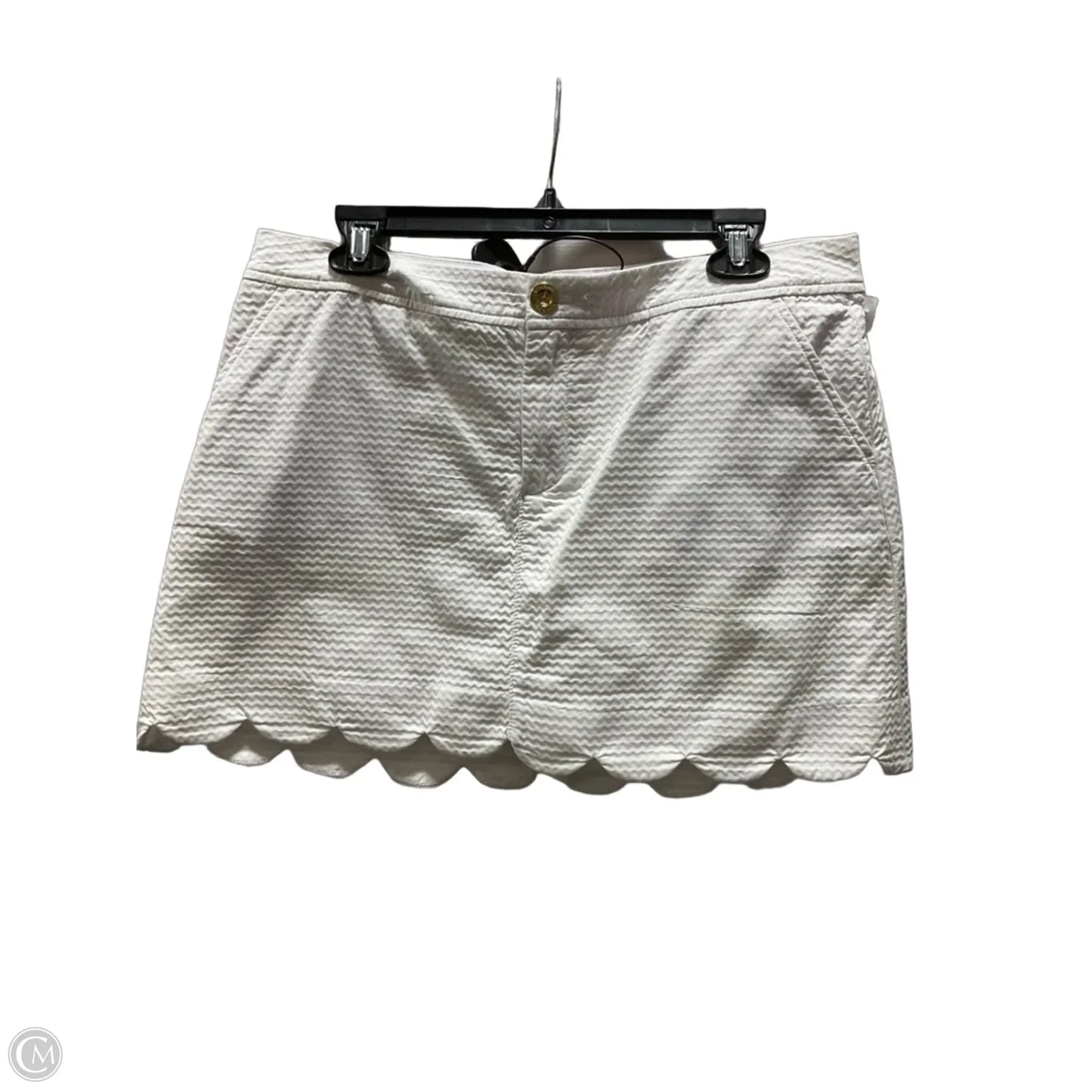 Skort Designer By Lilly Pulitzer In White, Size: 10