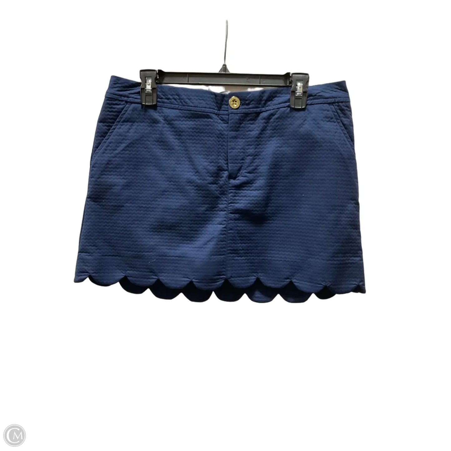 Skort Designer By Lilly Pulitzer In Navy, Size: 10