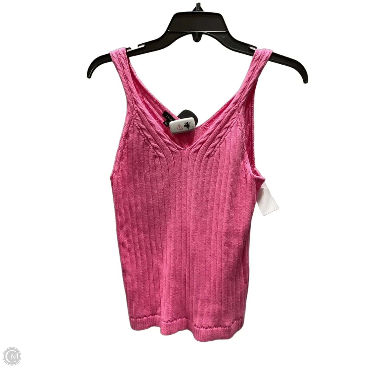 Top Sleeveless By Talbots In Pink, Size: L