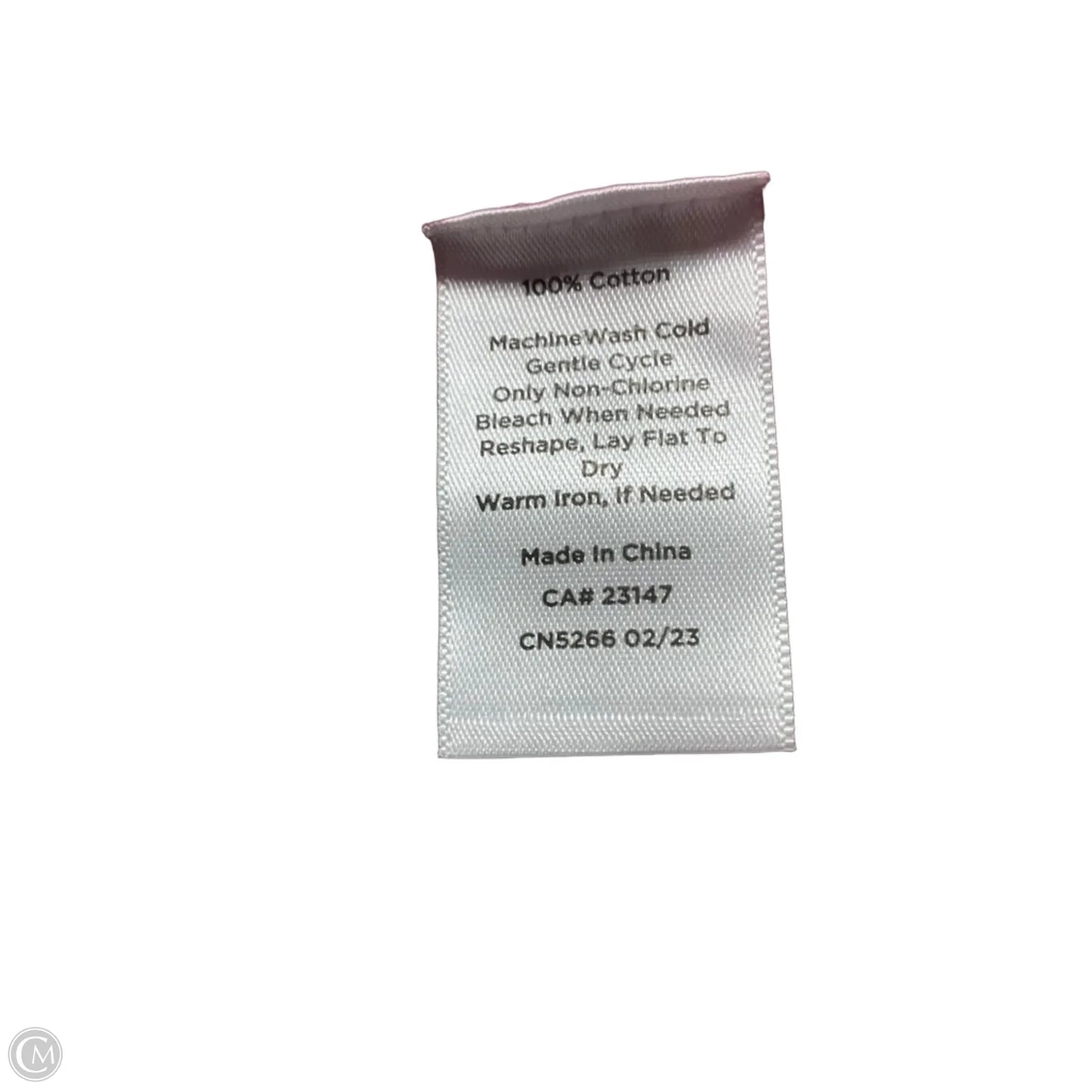 Top Sleeveless By Talbots In Pink, Size: L