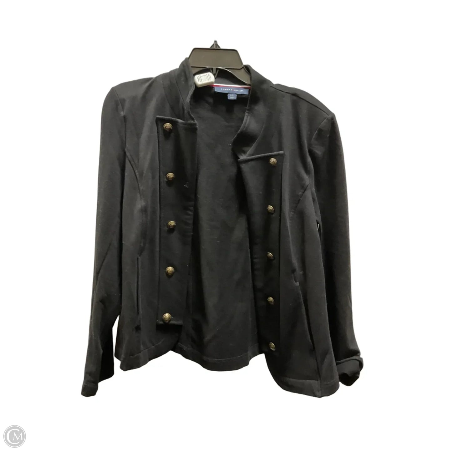 Blazer By Tommy Hilfiger In Black, Size: L
