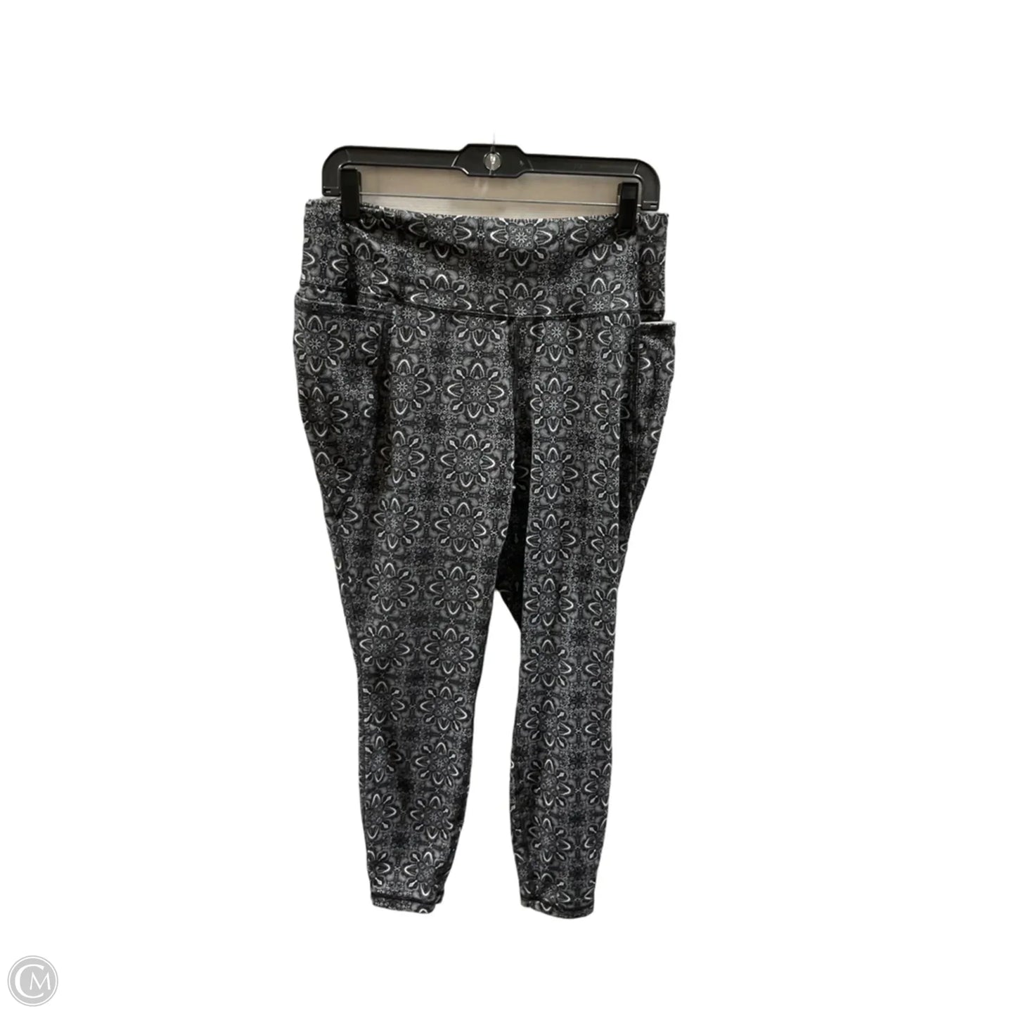 Athletic Leggings By Livi Active In Grey, Size: Xl