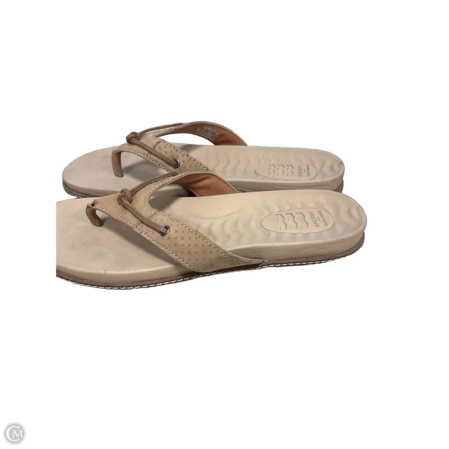 Sandals Flip Flops By Sperry In Tan, Size: 9