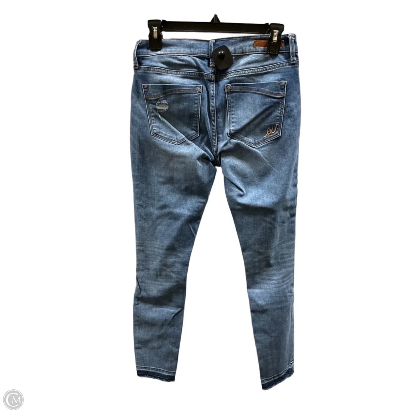 Jeans Skinny By Express In Blue, Size: 4