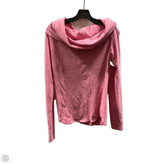 Top Long Sleeve By Free People In Pink, Size: Xl
