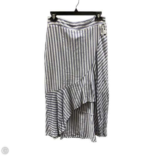 Skirt Midi By She + Sky In Striped Pattern, Size: 8