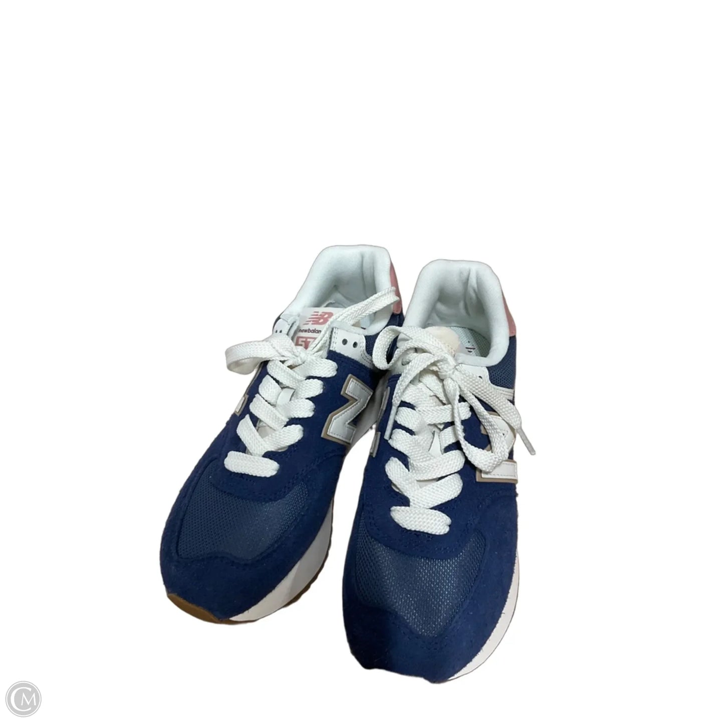 Shoes Sneakers By New Balance In Blue & Pink, Size: 8