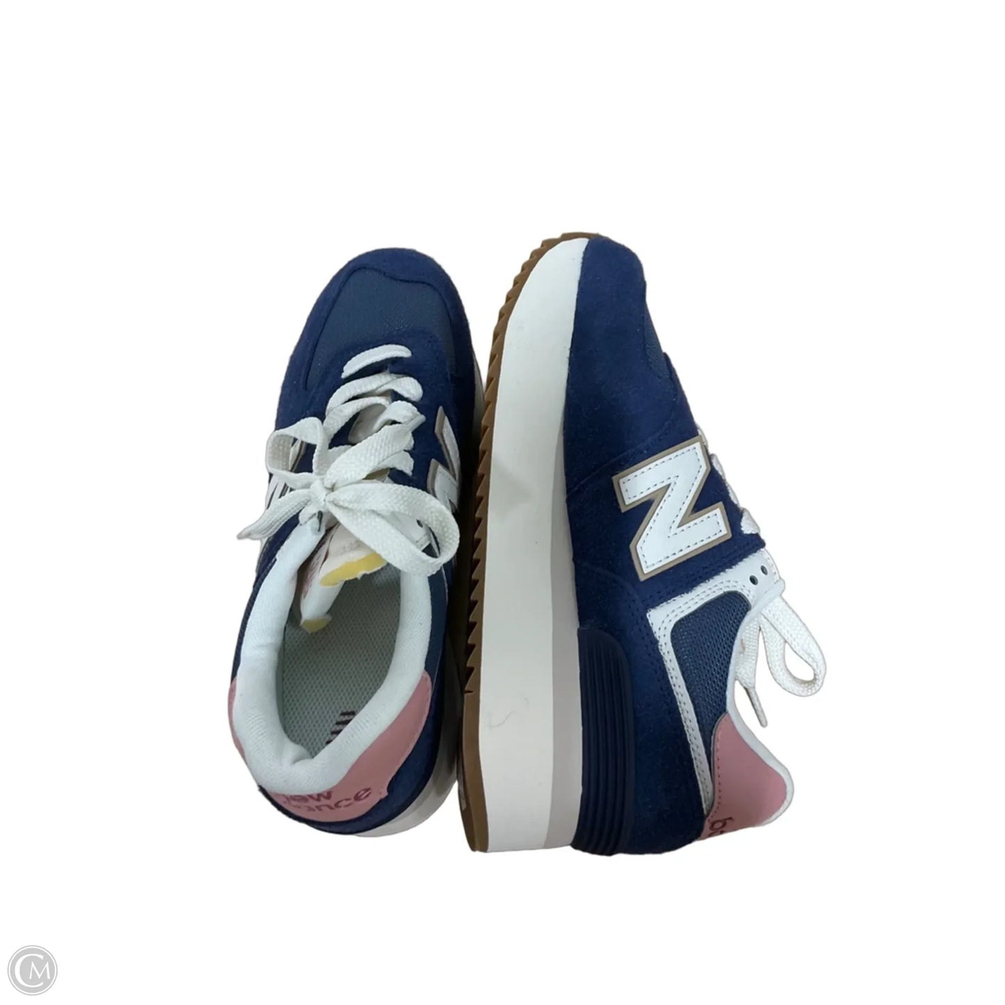 Shoes Sneakers By New Balance In Blue & Pink, Size: 8