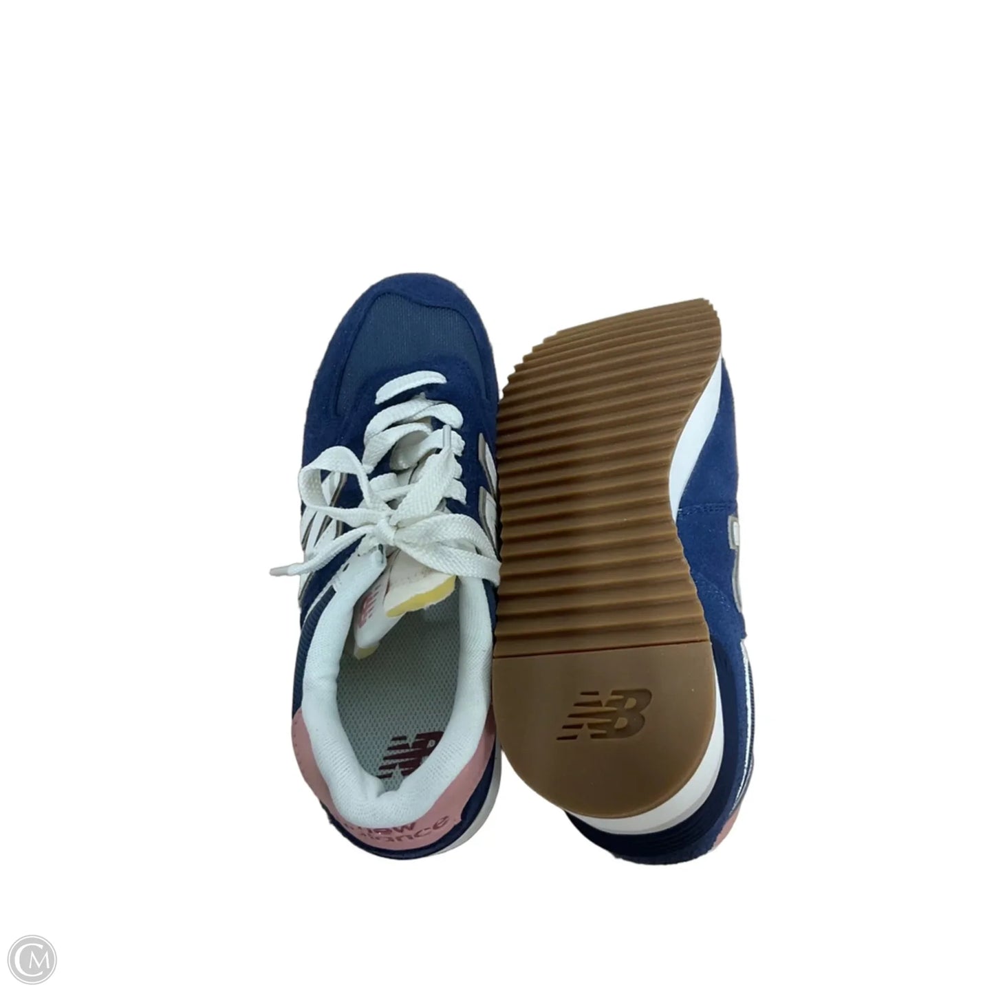 Shoes Sneakers By New Balance In Blue & Pink, Size: 8