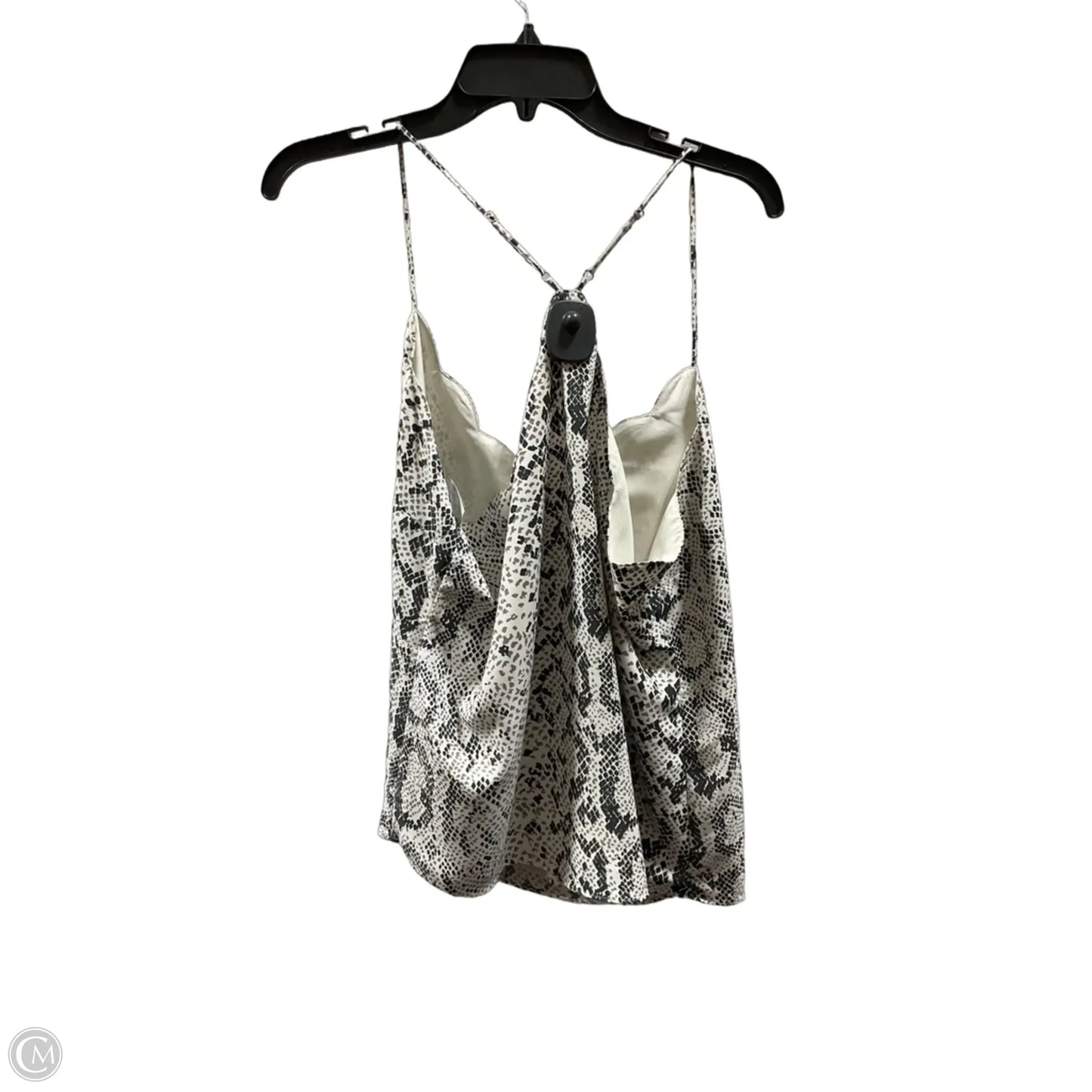 Top Sleeveless By J. Crew In Snakeskin Print, Size: Xl