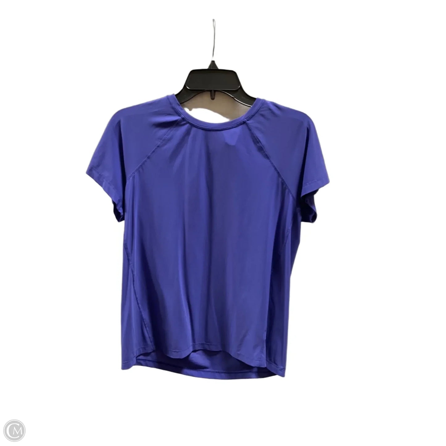 Athletic Top Short Sleeve By Athleta In Purple, Size: S
