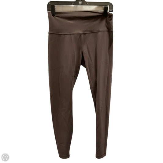 Athletic Leggings By Lululemon In Brown, Size: 10