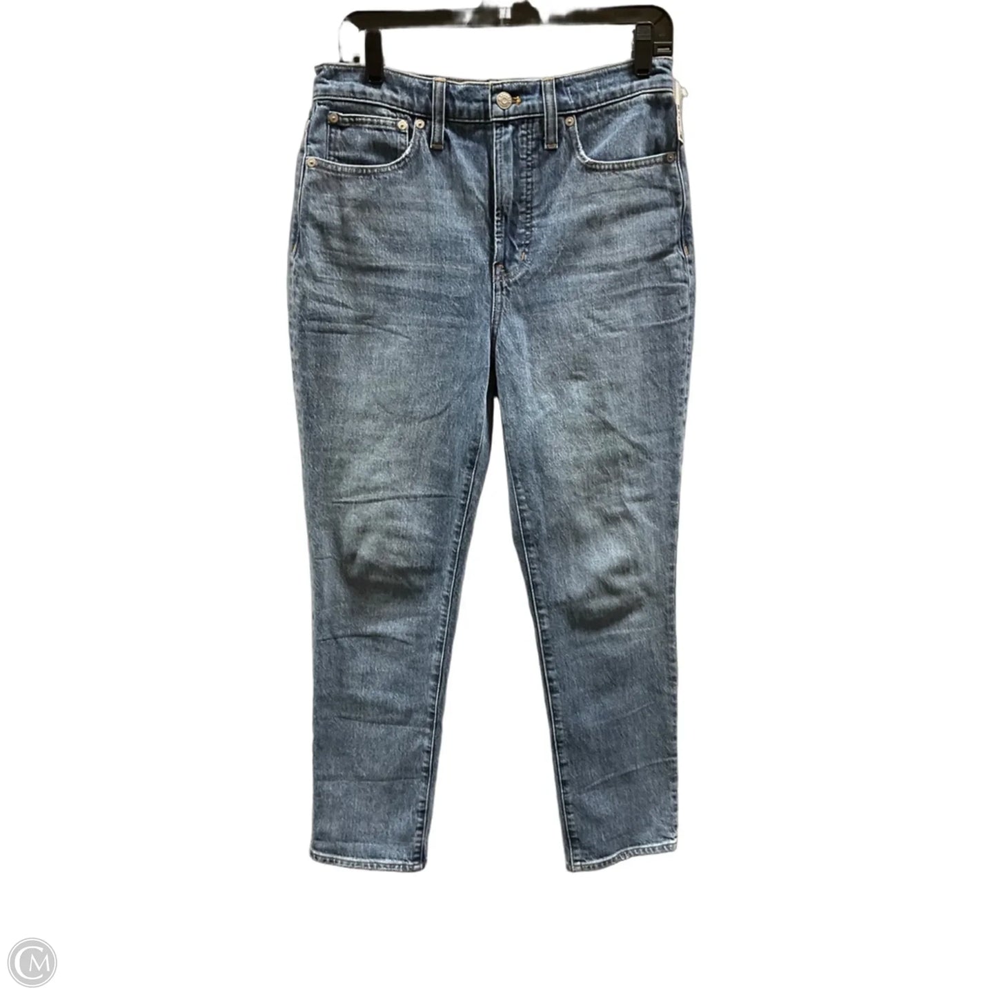 Jeans Straight By Madewell In Blue, Size: 4